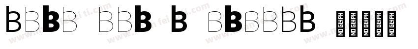 LOGO Std B Regula字体转换